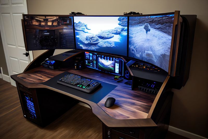 Built In Desk Installation in Alexandria, VA