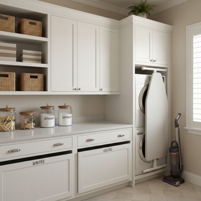 Laundry Organizer Installation