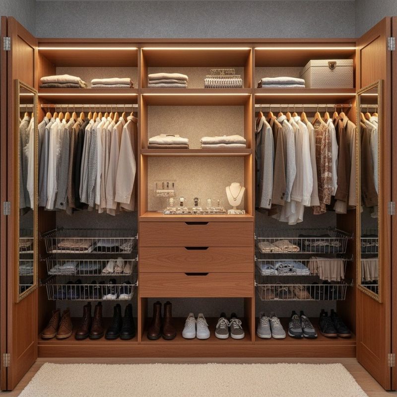 Walk In Closet Remodeling in Alexandria, VA