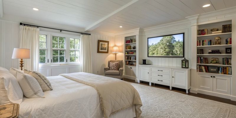 Built In Tv Cabinetry in Winston Salem, NC