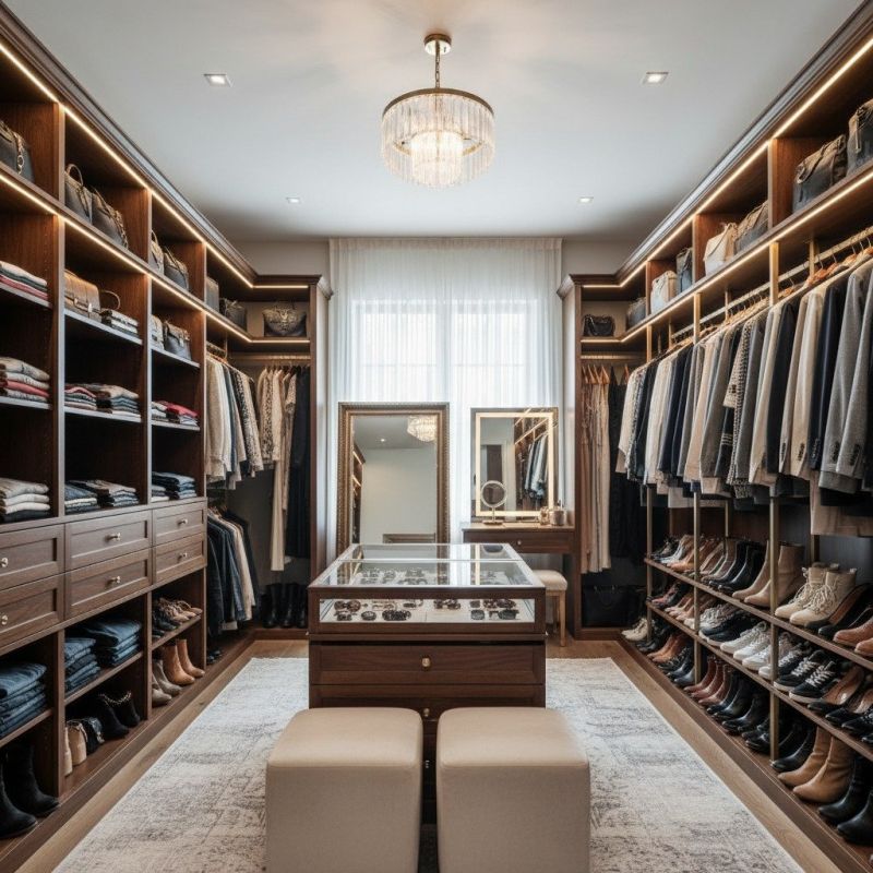 Walk In Closet Remodeling in Frederick, MD